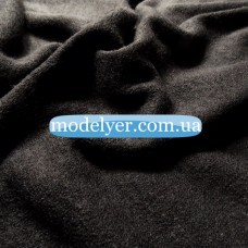 Ткань Трикотаж ангора арктика (черный)